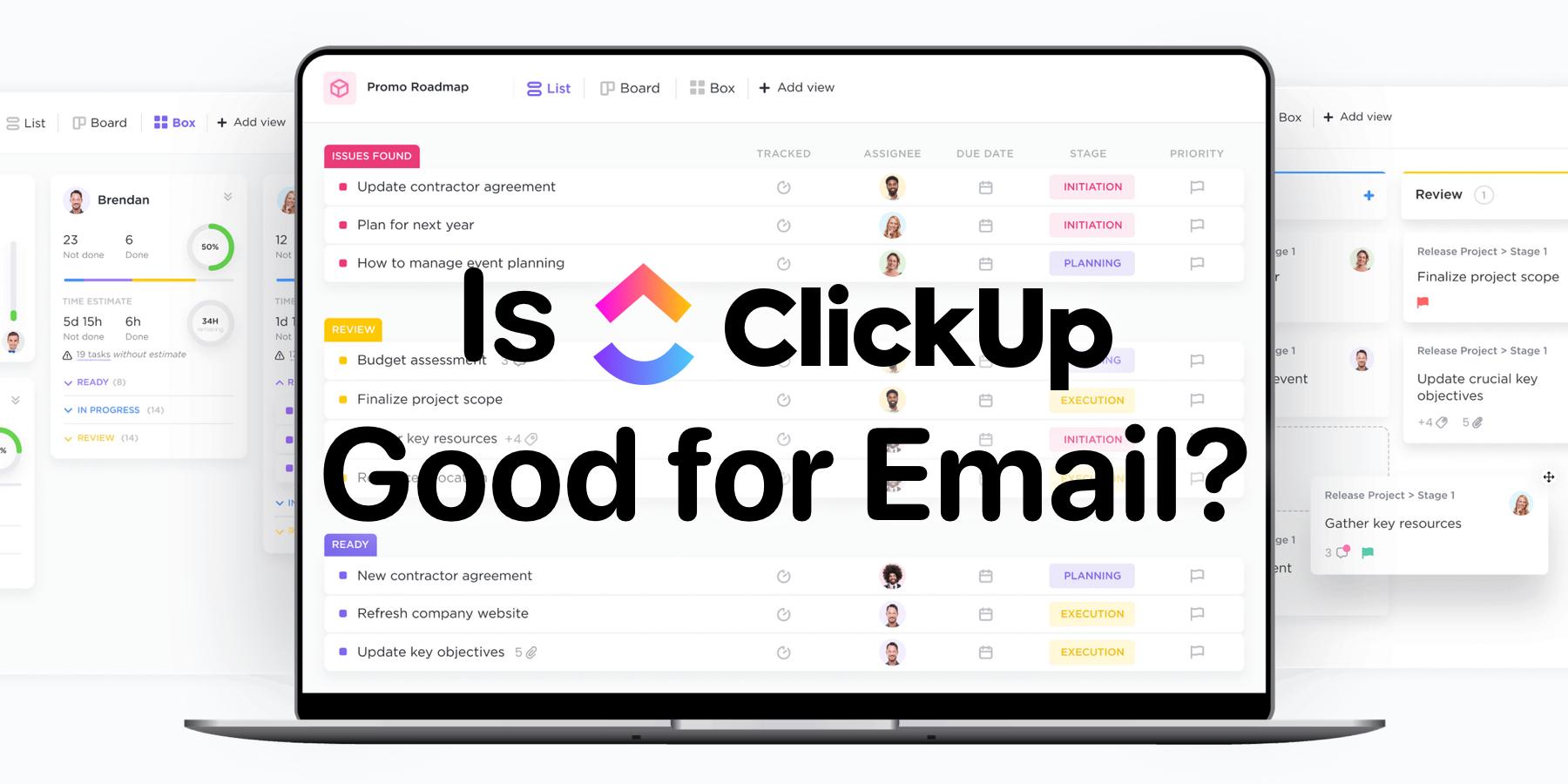 ClickUp Email vs. Missive